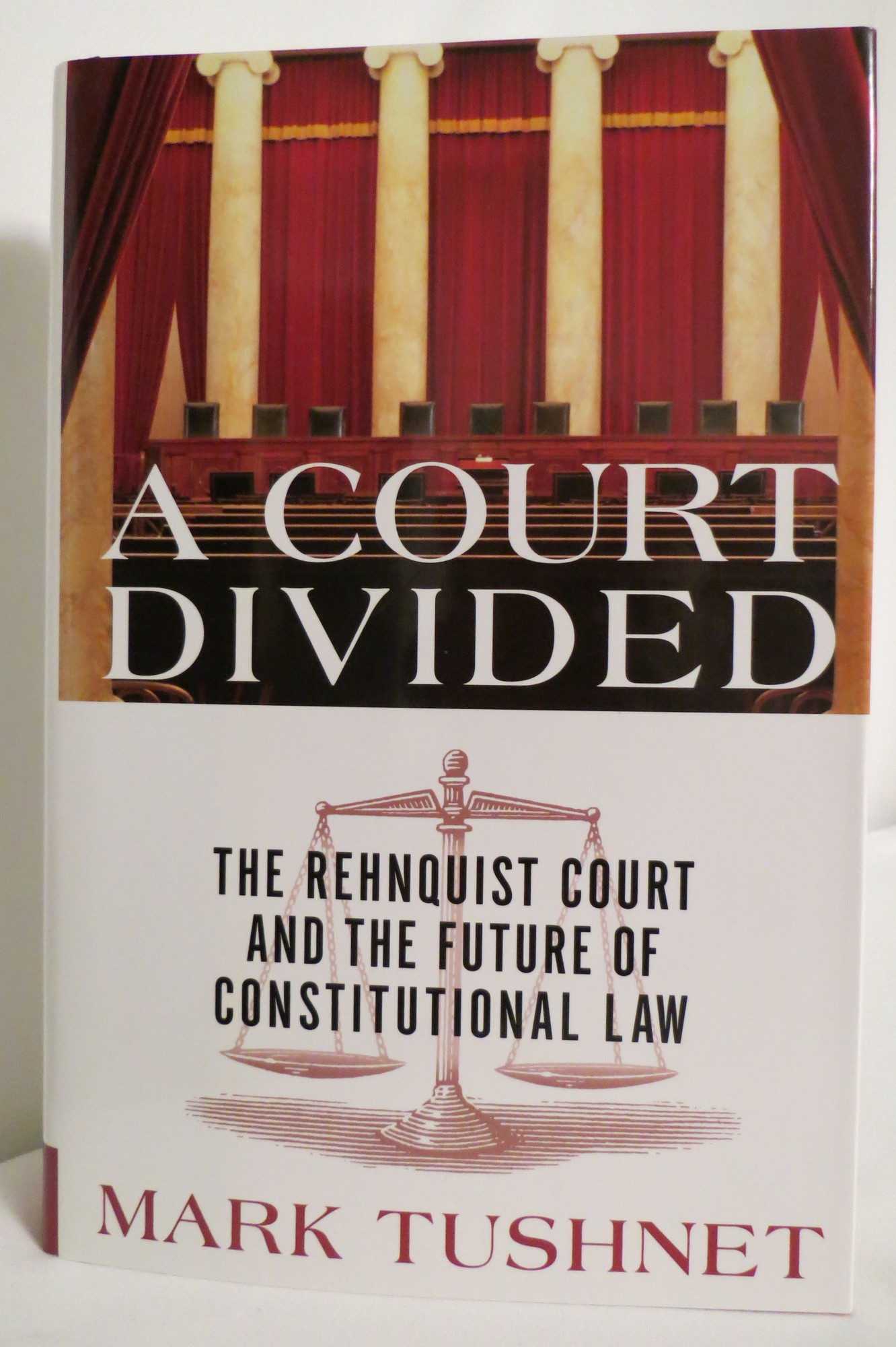 Image for A COURT DIVIDED The Rehnquist Court and the Future of Constitutional Law (DJ protected by a clear, acid-free mylar cover)