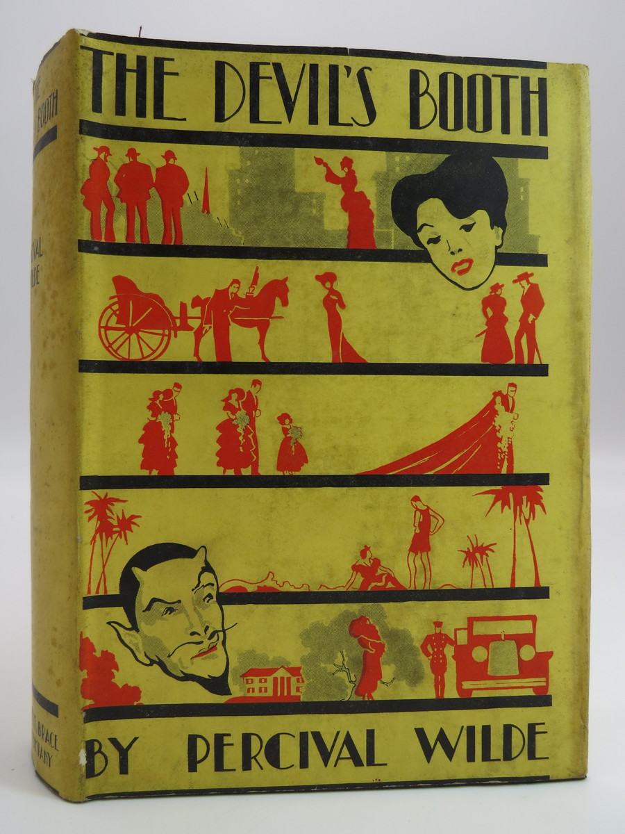 THE DEVIL'S BOOTH (ART DECO DUST JACKET) (DJ Protected by a Brand New ...