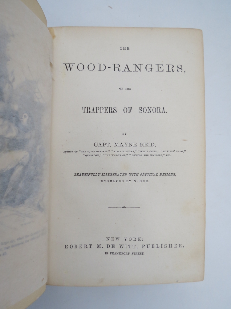 THE WOOD-RANGERS by Captain Mayne Reid 1860 First American Edition | eBay