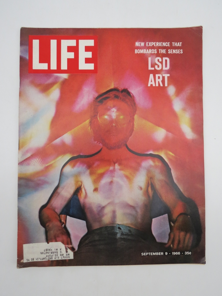 LIFE MAGAZINE, SEPTEMBER 9, 1966 (NEW EXPERIENCE - LSD ART) 1966