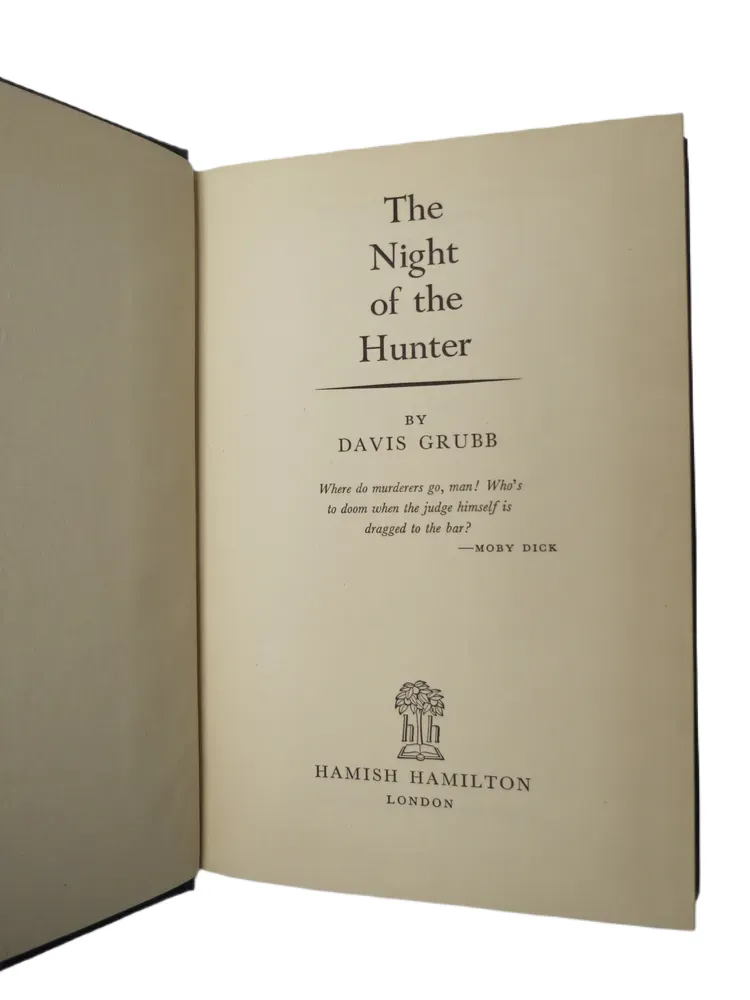 Image for THE NIGHT OF THE HUNTER THE NIGHT OF THE HUNTER