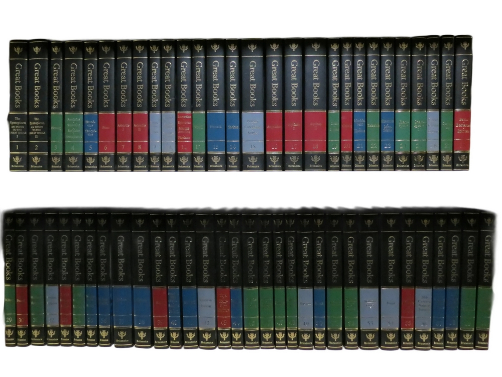 GREAT BOOKS OF THE WESTERN WORLD (COMPLETE 60 VOLUME SET)
