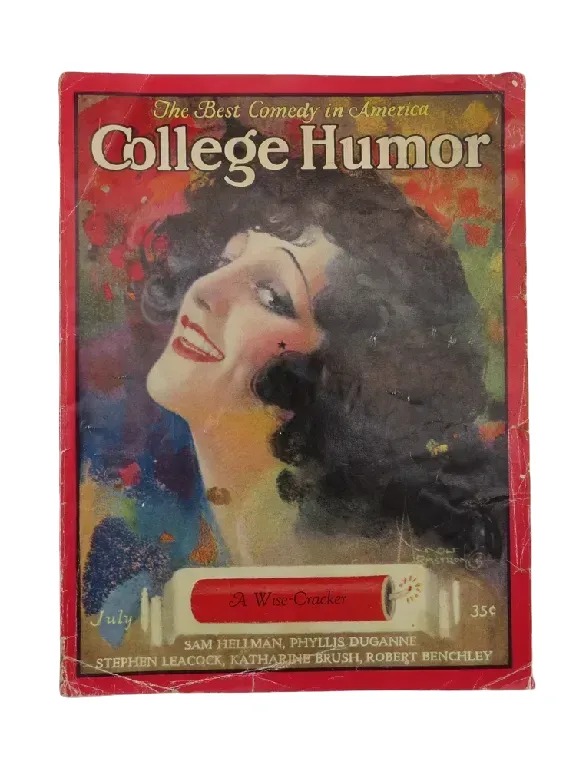 COLLEGE HUMOR MAGAZINE JULY 1925 (ROLF ARMSTRONG COVER)