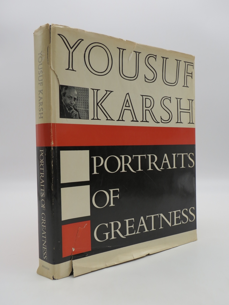 PORTRAITS OF GREATNESS (DJ protected by a brand new, clear, acid-free mylar cover)