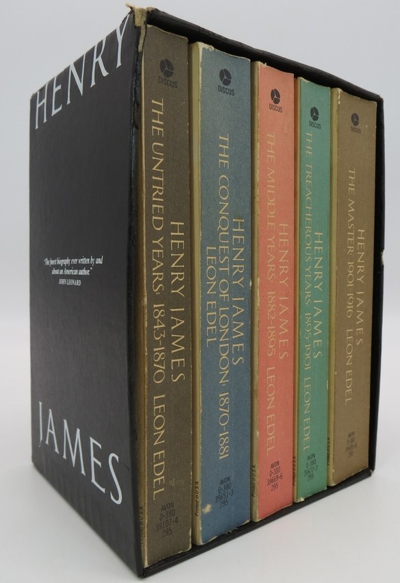 HENRY JAMES, THE COMPLETE BIOGRAPHY 5 VOLUME BOXED SET