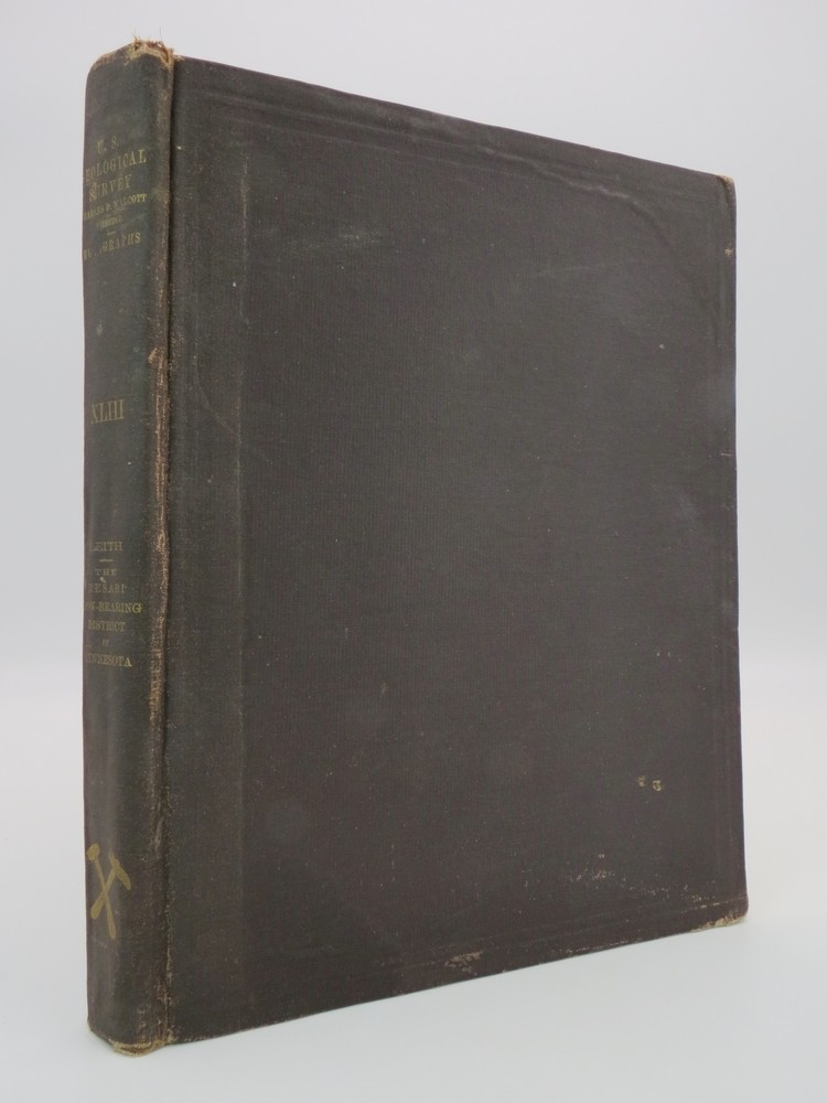 MONOGRAPHS OF THE UNITED STATES GEOLOGICAL SURVEY: THE MESABI IRON-BEARING DISTRICT OF MINNESOTA XLIII