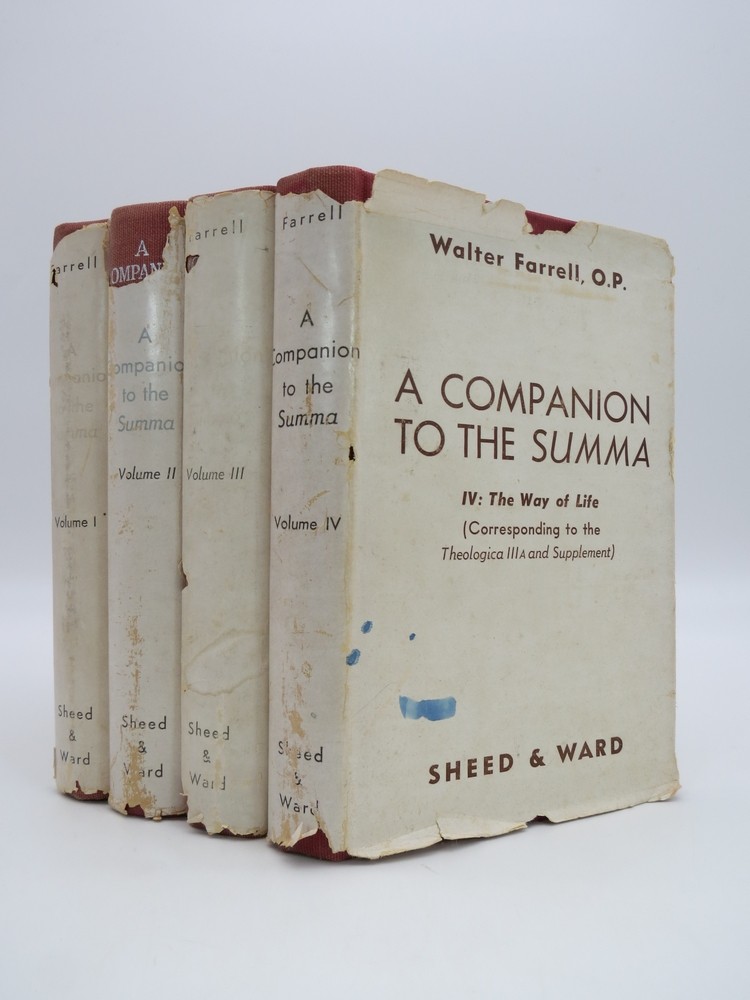 A COMPANION TO THE SUMMA (COMPLETE 4 VOLUME SET)