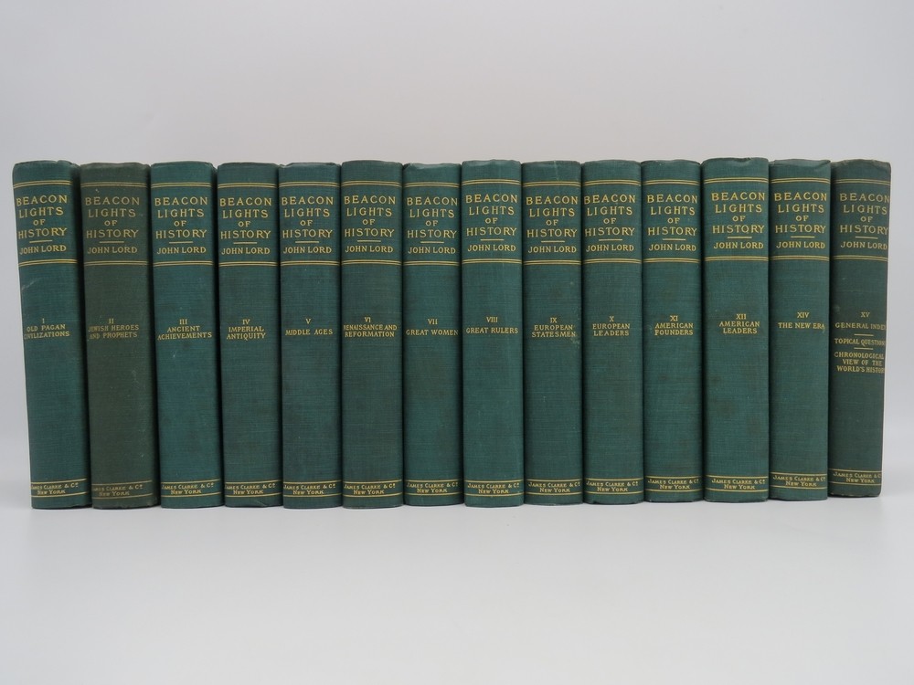 BEACON LIGHTS OF HISTORY (14 VOLUME SET)