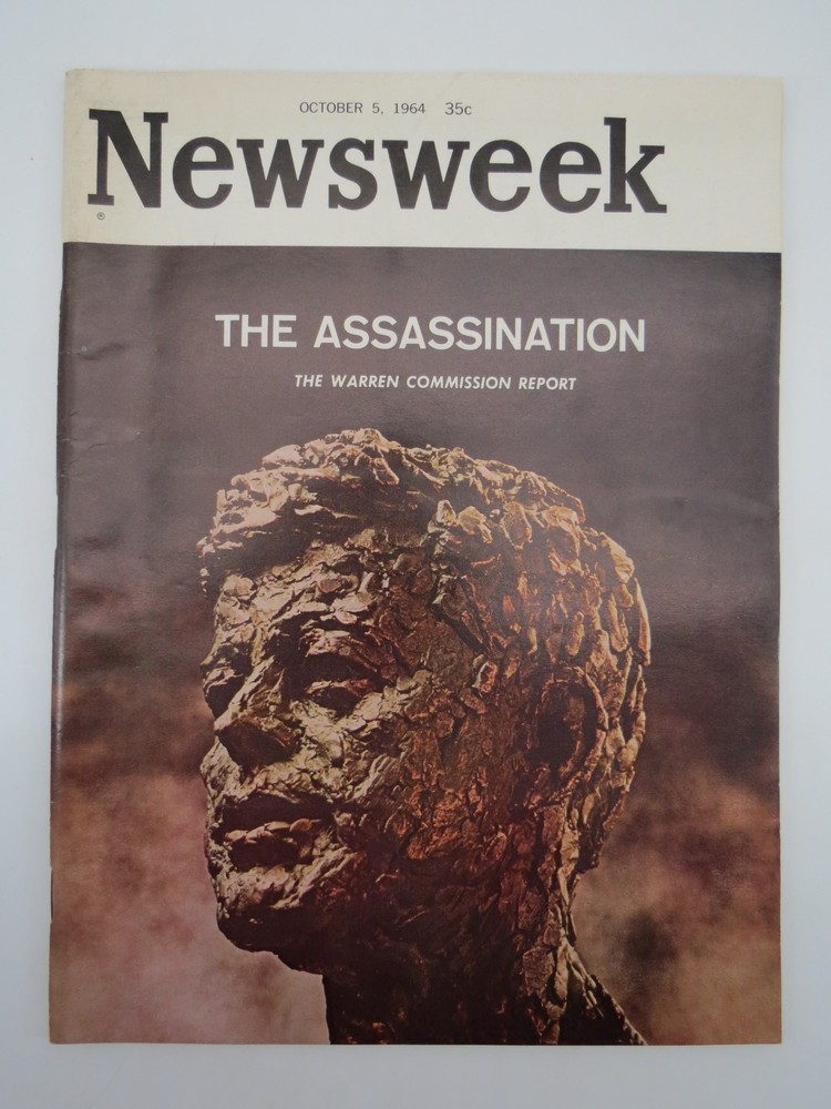 NEWSWEEK MAGAZINE OCTOBER 5, 1964 (JOHN F. KENNEDY ASSASSINATION, THE WARREN COMMISSION REPORT)