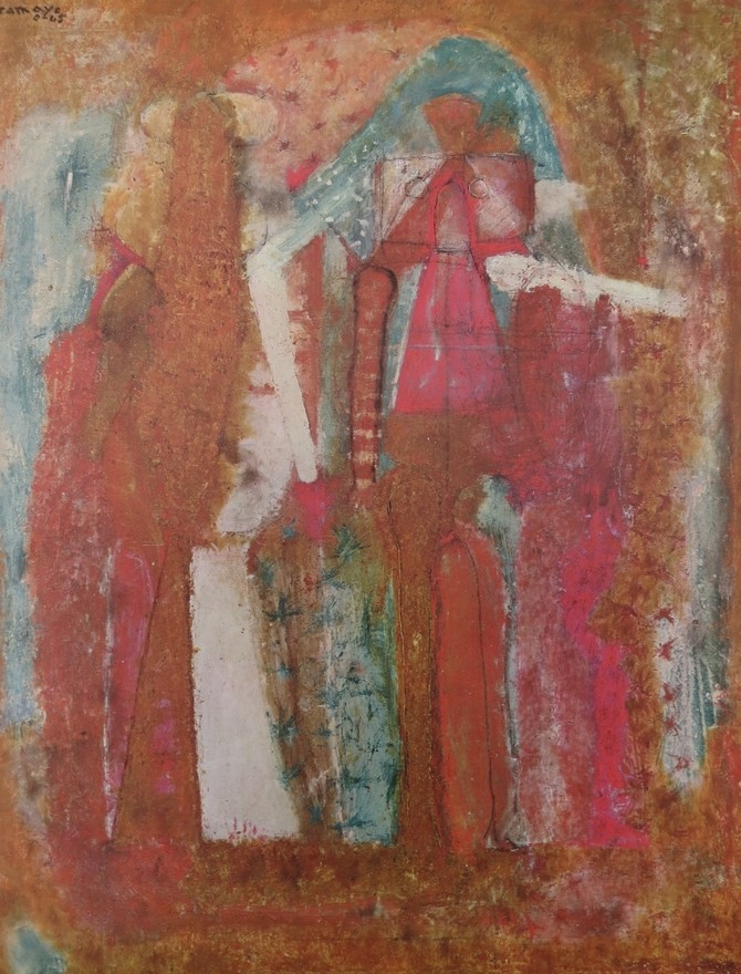 VINTAGE C. 1965 RUFINO TAMAYO PRINT COUPLE #2 16