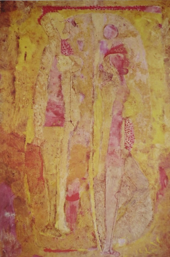 VINTAGE C. 1965 RUFINO TAMAYO PRINT TWO WOMEN RESTING 16