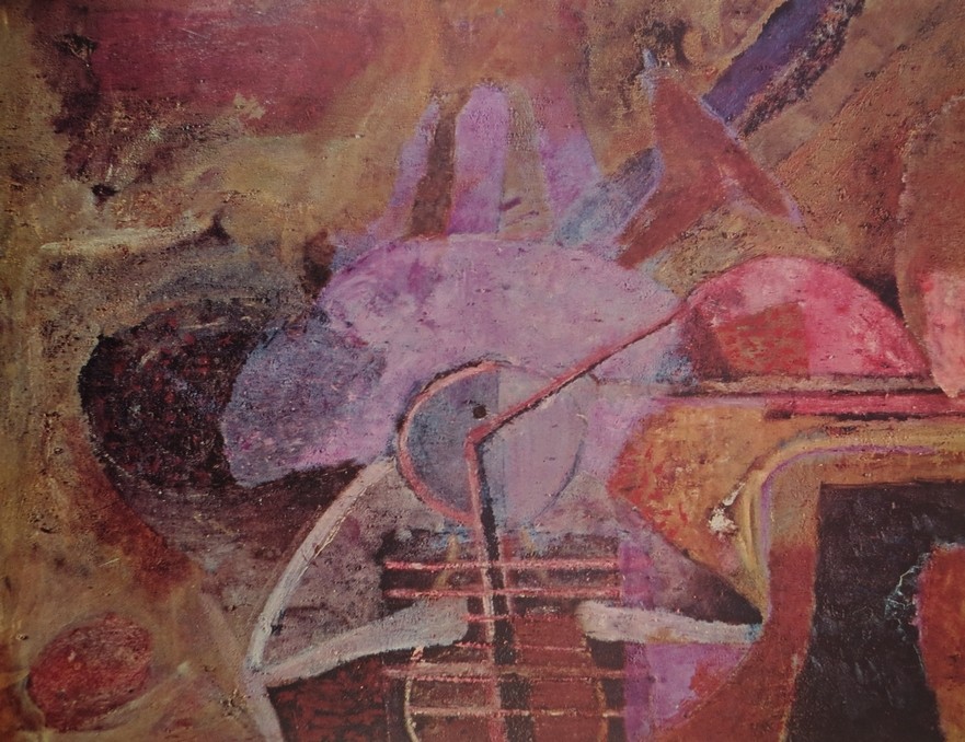 VINTAGE C. 1965 RUFINO TAMAYO PRINT MAN WITH BIG HAT 16