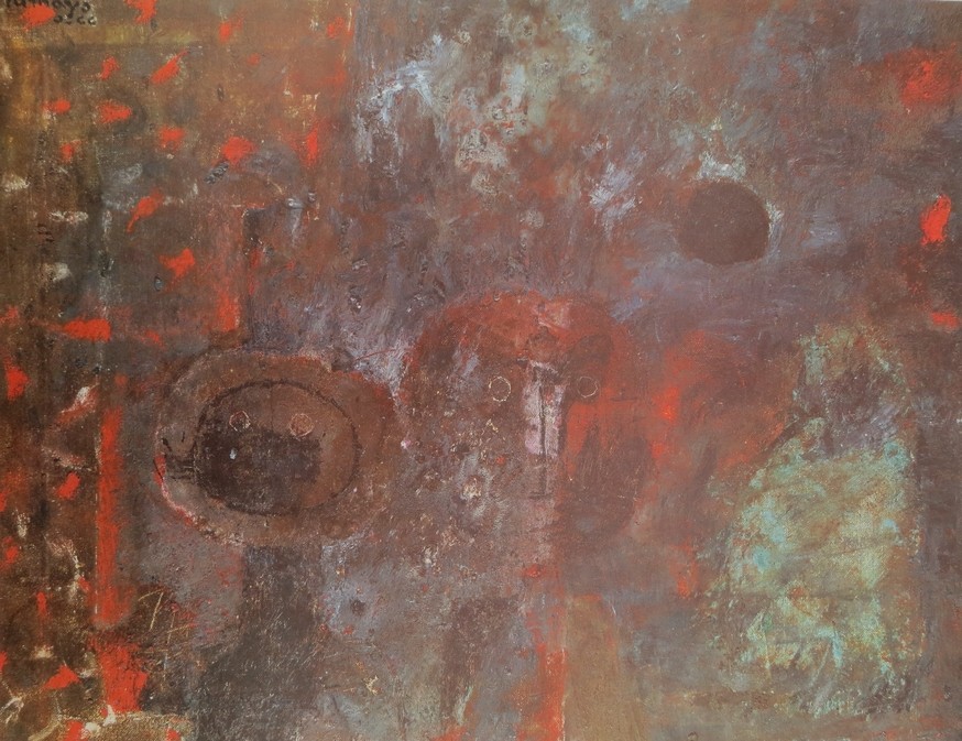 VINTAGE C. 1965 RUFINO TAMAYO PRINT TWO HEADS 16