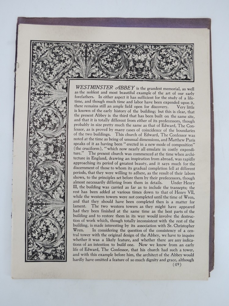 1898 FORMS & FANTASIES MAGAZINE SHEPLEY, RUTAN & COOLIDGE & HENRY ERKINS ARCHITECTURAL DESIGNS AND MORE
