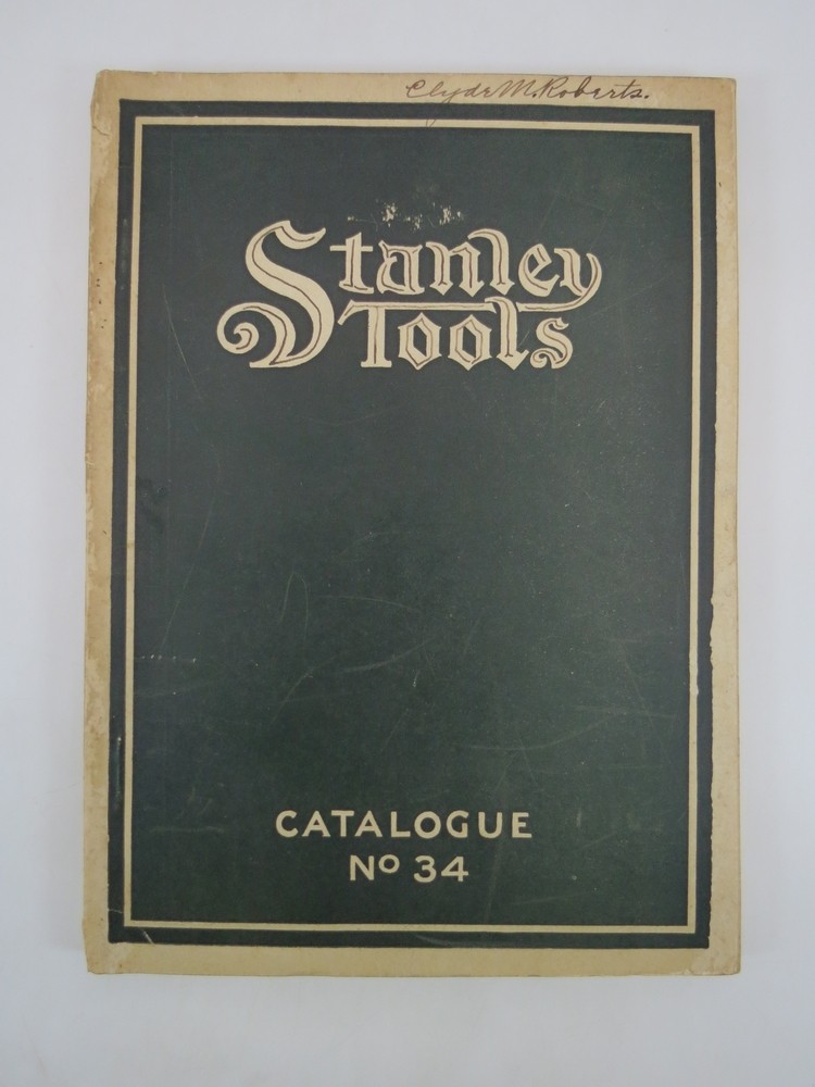 STANLEY TOOLS CATALOGUE NO. 34