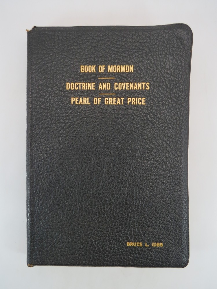 THE BOOK OF MORMON (WITH CORRESPONDENCE ATTACHED) An Account Written by the HAND of MORMON UPON PLATES TAKEN from the PLATES of NEPHI