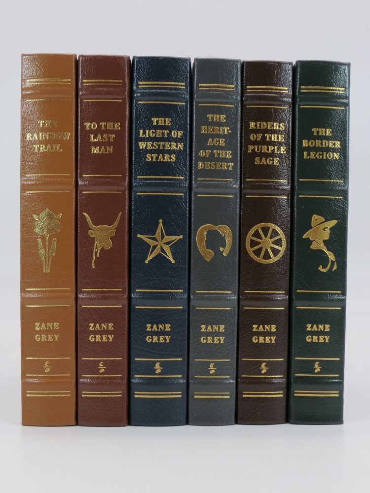 WESTERN CLASSICS (6 VOLUME SET) Riders of the Purple Sage, the Rainbow Trail, to the Last Man, the Light of Western Stars, the Heritage of the Desert, the Border Legion