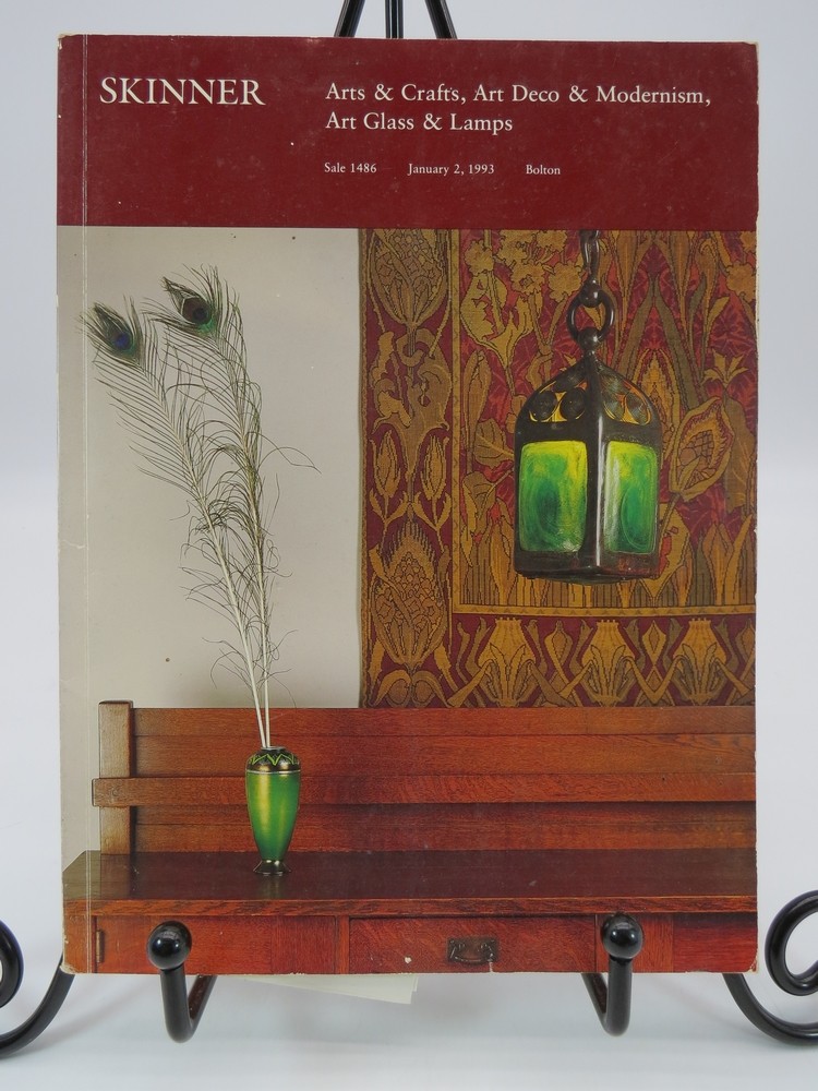 SKINNER ARTS & CRAFTS, ART DECO & MODERNISM , ART GLASS & LAMPS AUCTION CATALOG JANUARY 2, 1993