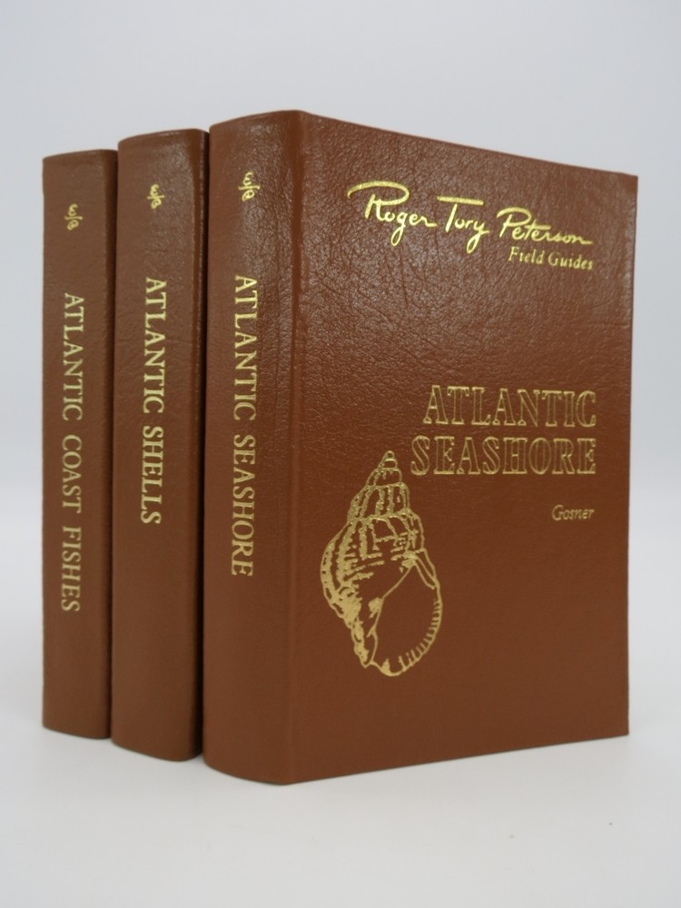 ATLANTIC COAST FISHES OF NORTH AMERICA + ATLANTIC SHELLS + ATLANTIC SEASHORE (3 VOLUMES) Roger Tory Peterson Field Guides