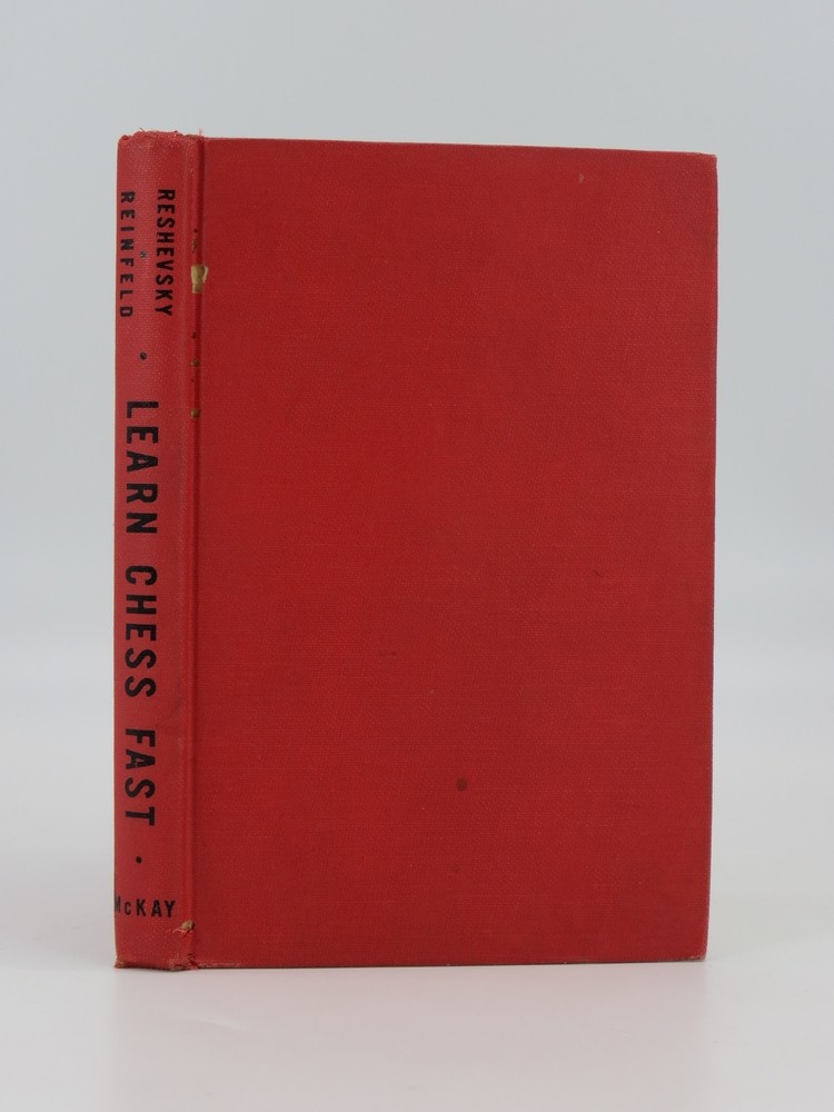 LEARN CHESS FAST A Short-Cut Guide to the Royal Game, Lavishly Illustrated (DJ Protected by a Brand New, Clear, Acid-Free Mylar Cover)