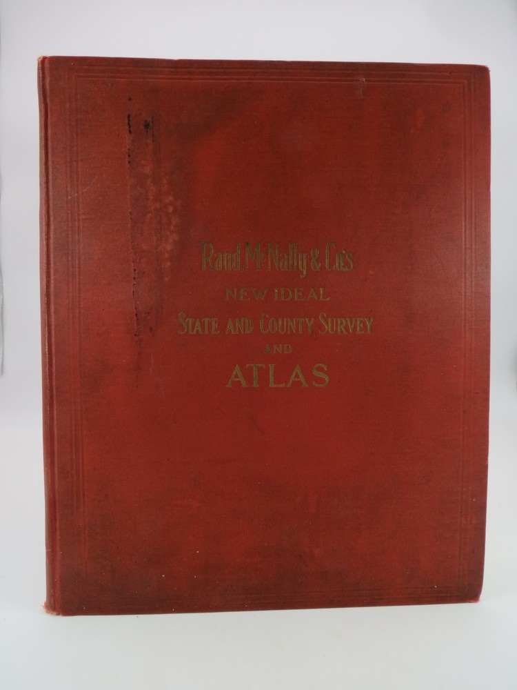 THE NEW IDEAL STATE AND COUNTY SURVEY AND ATLAS OF PENNSYLVANIA [UNITED STATES ATLAS, MAPS OF ALL STATES]