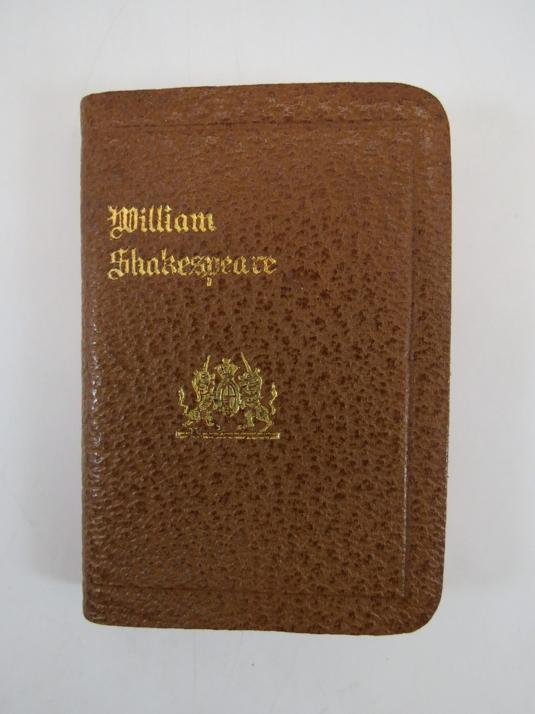 THE TRAGEDY OF KING LEAR (MINIATURE LEATHER BOOK)