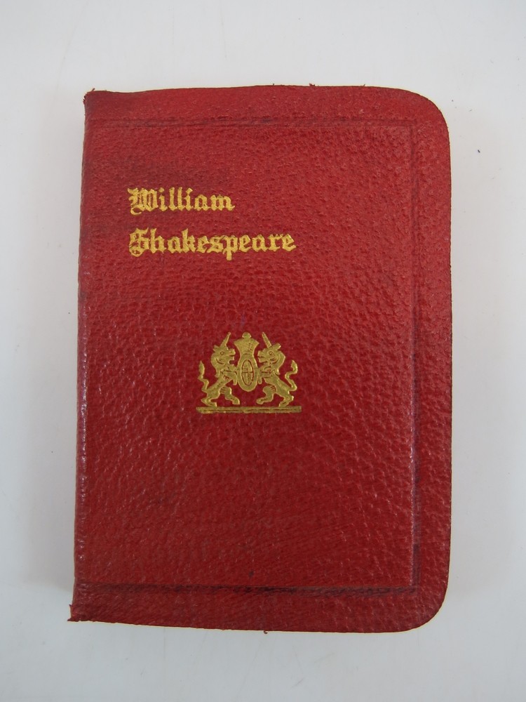 MERCHANT OF VENICE (MINIATURE LEATHER BOOK)