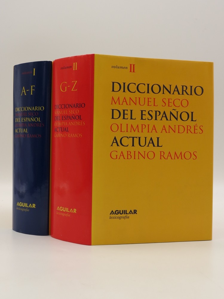 OBRA COMPLETA DICCIONARIO ACTUAL DEL ESPAOL (2 TOMOS)