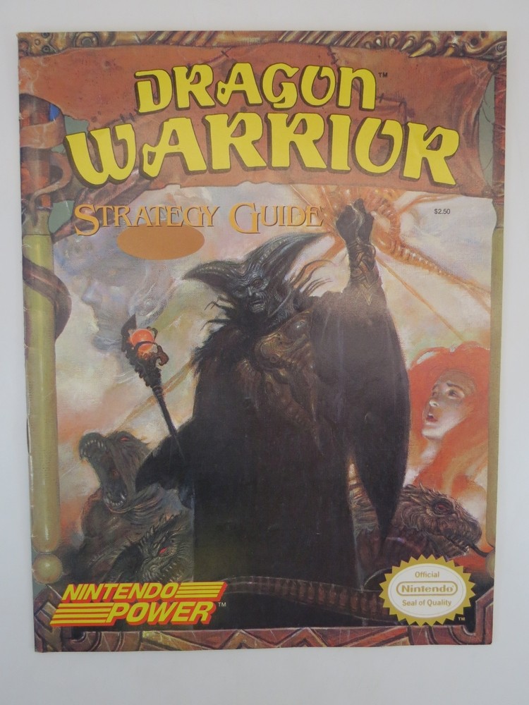 DRAGON WARRIOR OFFICIAL STRATEGY GUIDE BY NINTENDO 1989