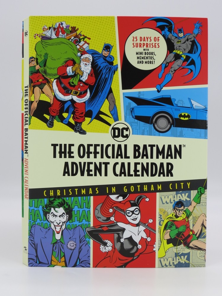 The Official Batman Advent Calendar Christmas in Gotham City: 25 Days of Surprises with Mini Books, Mementos, and More!
