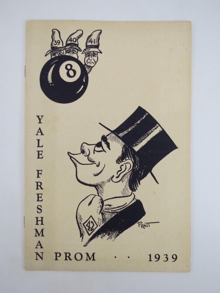 YALE FRESHMAN PROM 1939 (CLASS OF 1942) PROGRAM
