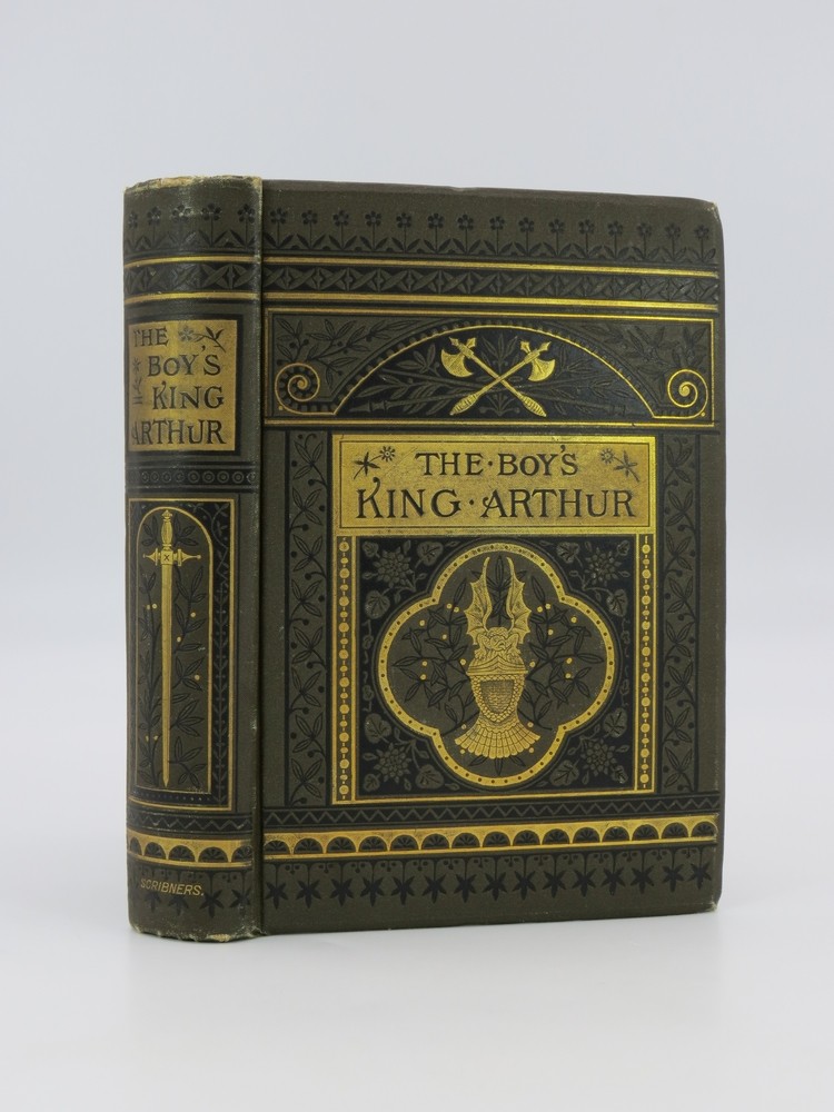 THE BOY'S KING ARTHUR (FINE DECORATIVE BINDING) Being Sir Thomas Malory's History of King Arthur and His Knights of the Round Table Edited for Boys with an Introduction by Sidney Lanier . . . Illustrated by Alfred Kappes