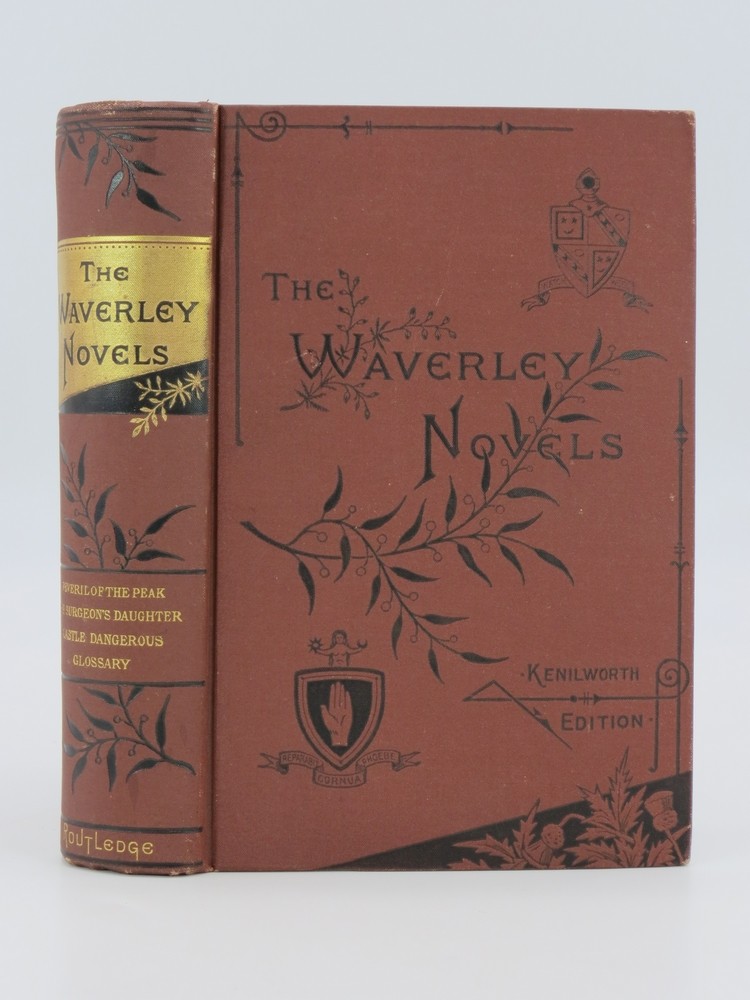 PEVERIL OF THE PEAK; THE SURGEON'S DAUGHTER; CASTLE DANGEROUS (FINE DECORATIVE BINDING)