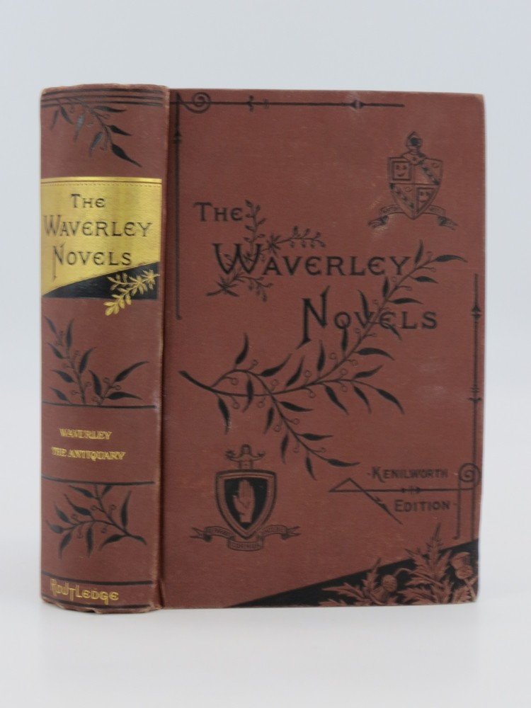 WAVERLEY & THE ANTIQUARY (FINE DECORATIVE BINDING)
