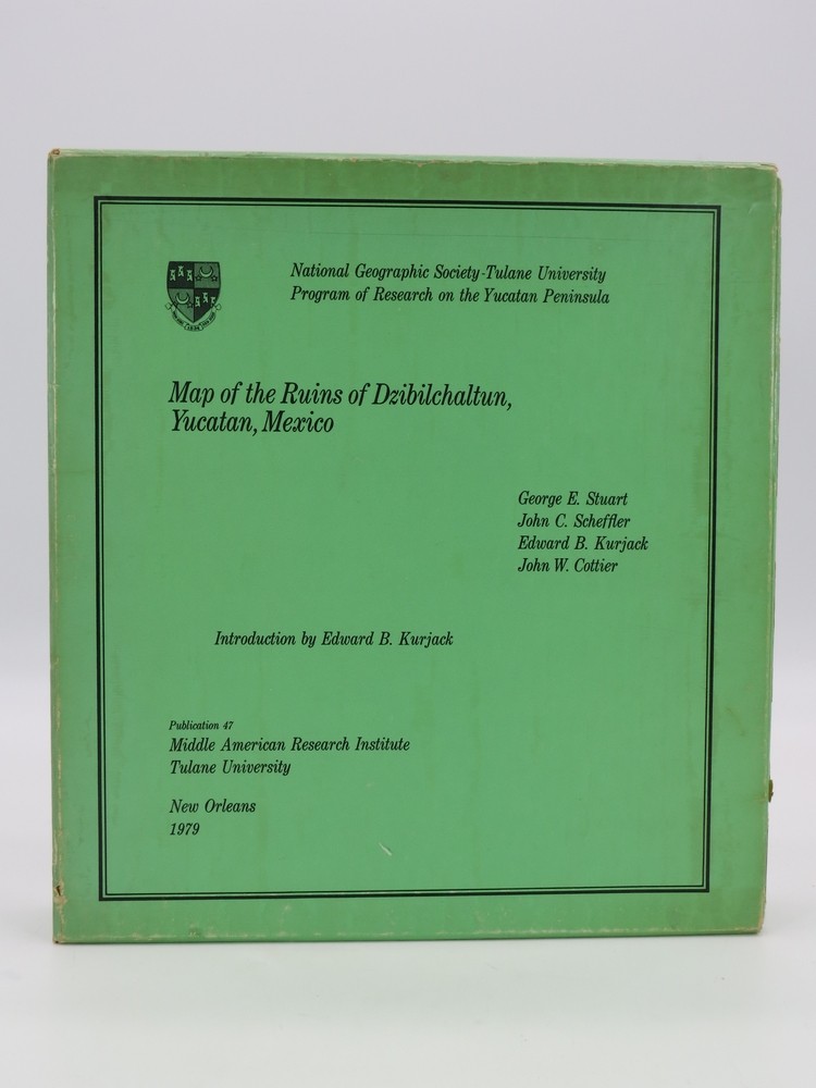 MAP OF THE RUINS OF DZIBILCHALTUN, YUCATAN, MEXICO. With Introduction