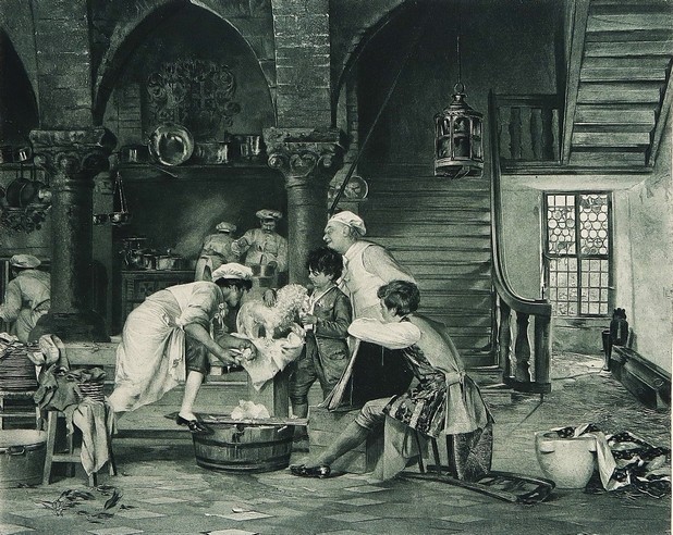 ANTIQUE 1890 PINCKNEY MARCIUS-SIMON CANOVA PHOTOGRAVURE PRINT