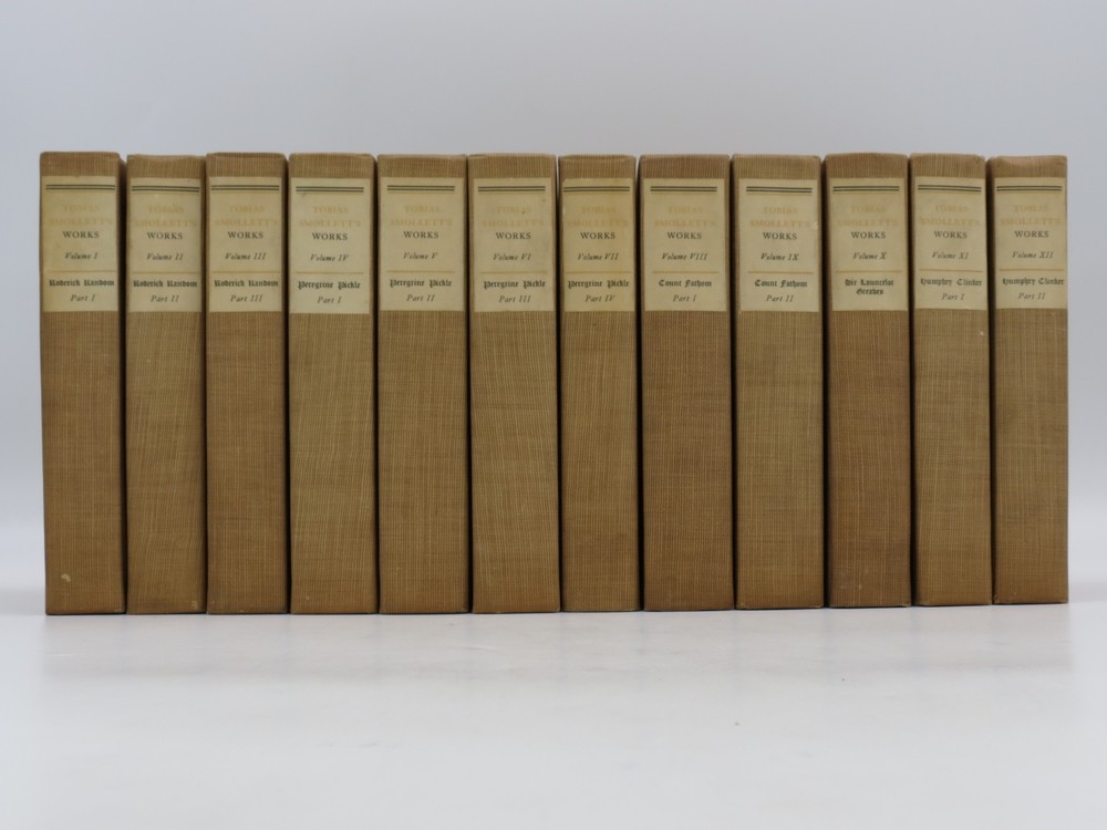 Image for THE WORKS OF TOBIAS SMOLLETT (COMPLETE 12 VOLUME SET) THE WORKS OF TOBIAS SMOLLETT (COMPLETE 12 VOLUME SET)