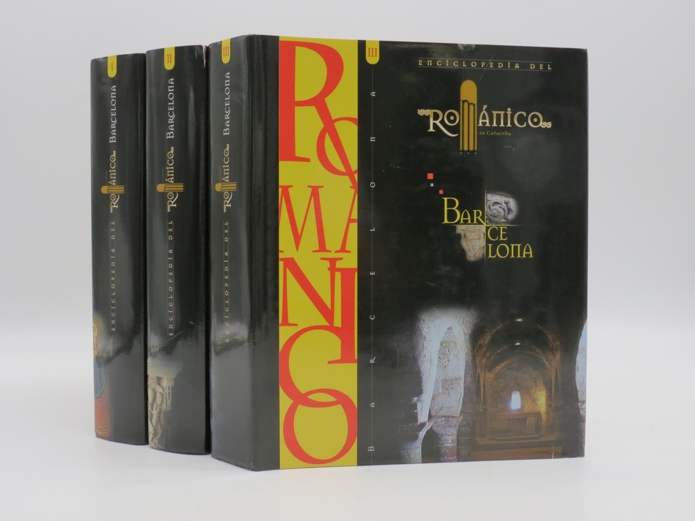 Image for ENCICLOPEDIA DEL ROMANICO EN CASTILLA Y LEON. BARCELONA. VOLUMEN I, II, & III ENCICLOPEDIA DEL ROMANICO EN CASTILLA Y LEON. BARCELONA. VOLUMEN I, II, & III