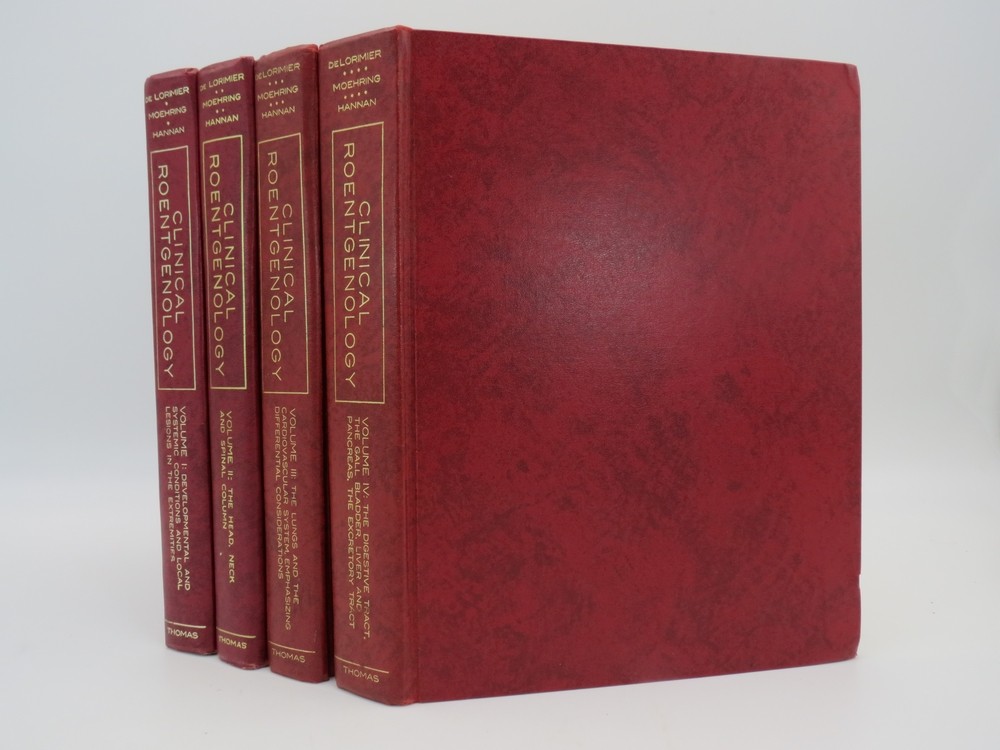 CLINICAL ROENTGENOLOGY (COMPLETE 4 VOLUME SET) Volume I, II, III, & IV