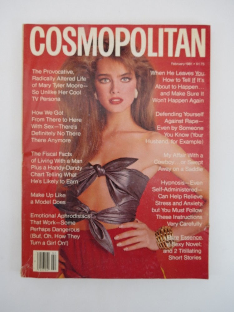 COSMOPOLITAN MAGAZINE FEBRUARY 1981 (BROOKE SHIELDS COVER)