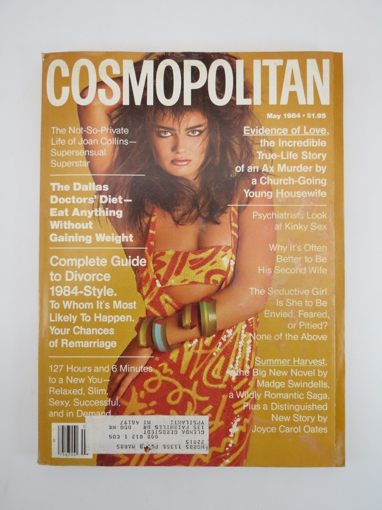 COSMOPOLITAN MAGAZINE MAY 1984 (PAULINA PORIZKOVA COVER)