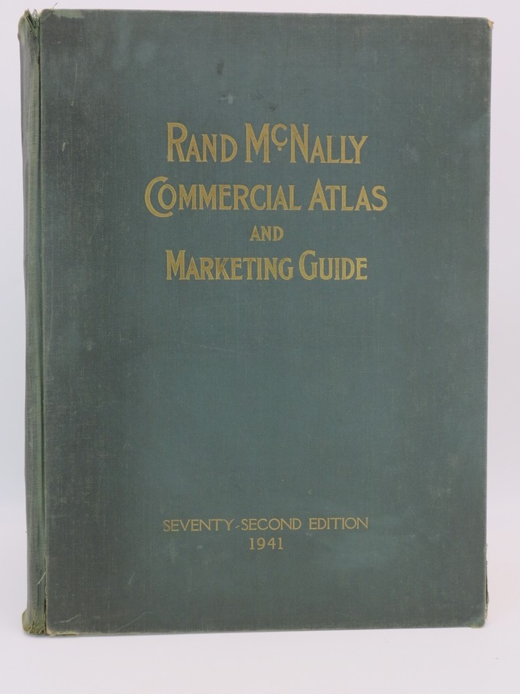 RAND MCNALLY COMMERCIAL ATLAS AND MARKETING GUIDE