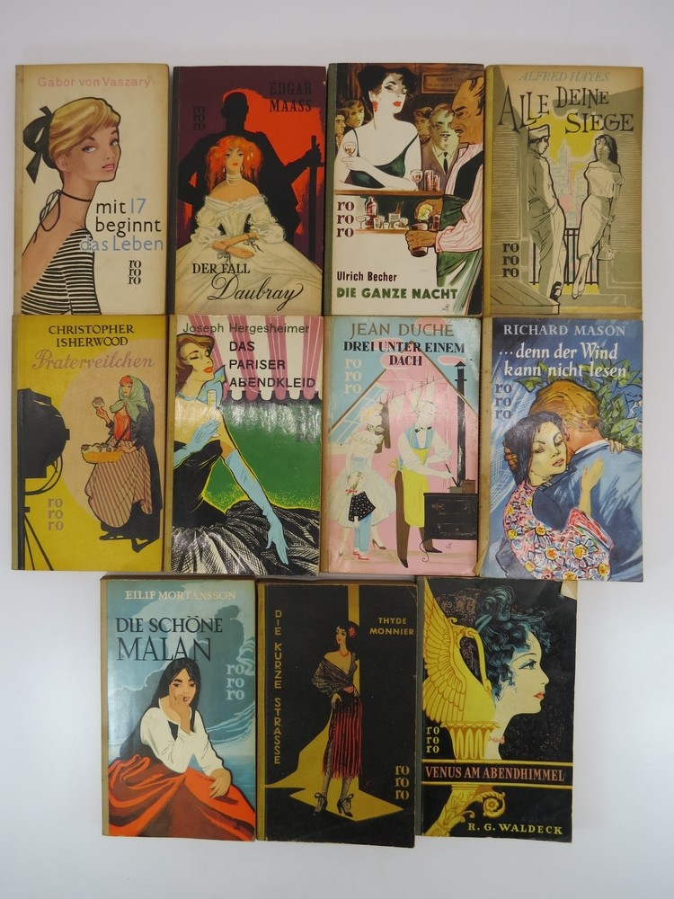 11 VINTAGE GERMAN LANGUAGE BOOKS COLLECTION