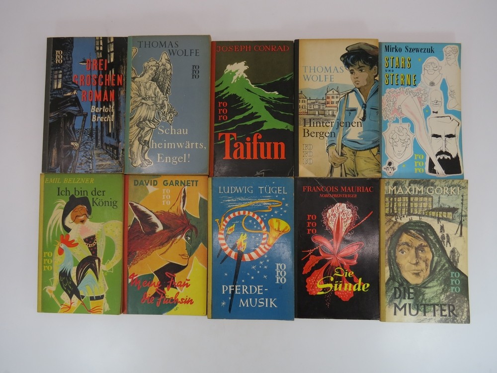 Image for 10 VINTAGE GERMAN LANGUAGE BOOKS COLLECTION 10 VINTAGE GERMAN LANGUAGE BOOKS COLLECTION