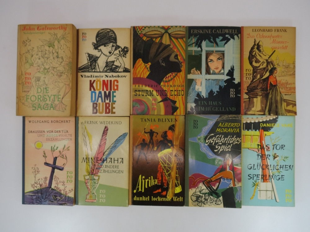 Image for 10 VINTAGE GERMAN LANGUAGE BOOKS COLLECTION 10 VINTAGE GERMAN LANGUAGE BOOKS COLLECTION