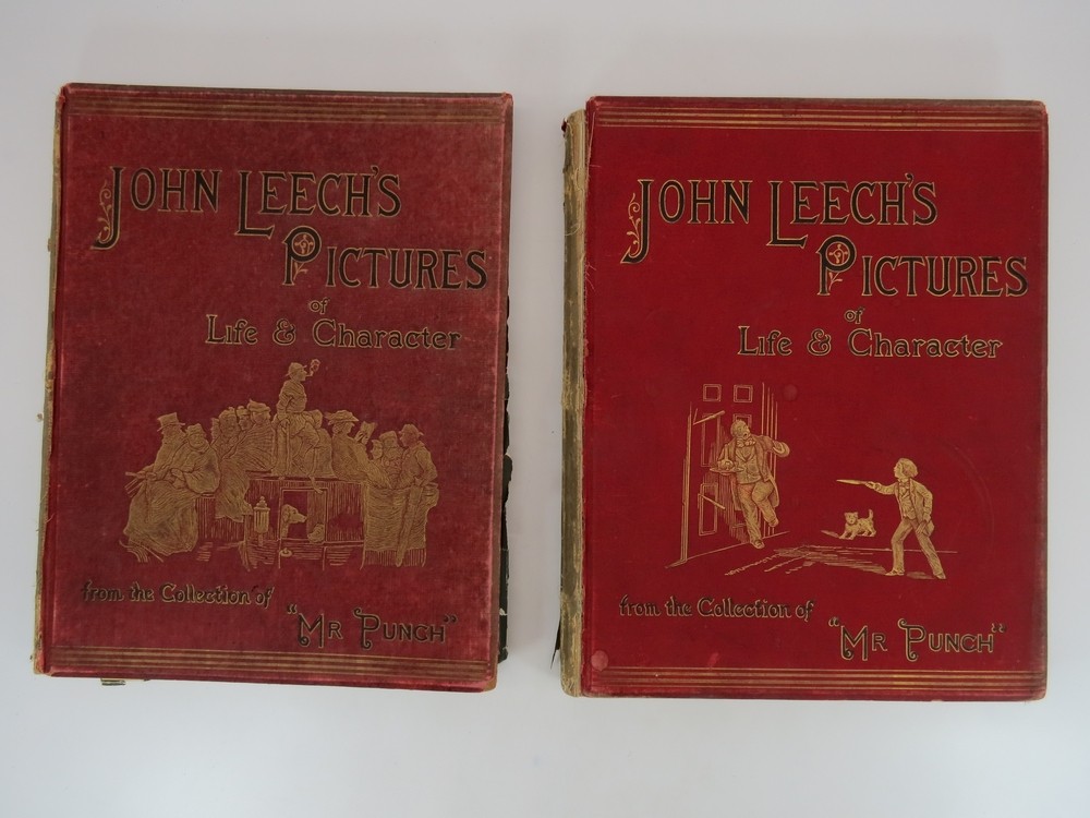 JOHN LEECH'S PICTURES OF LIFE AND CHARACTER (VOLUMES 1 AND 3)