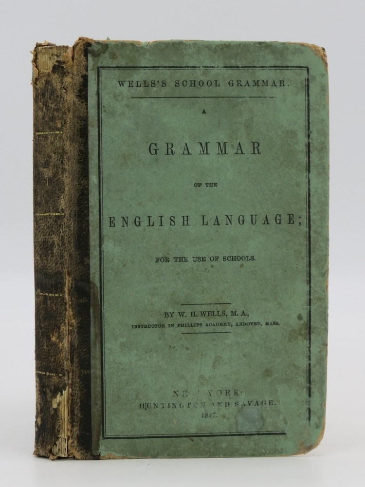 A GRAMMAR OF THE ENGLISH LANGUAGE