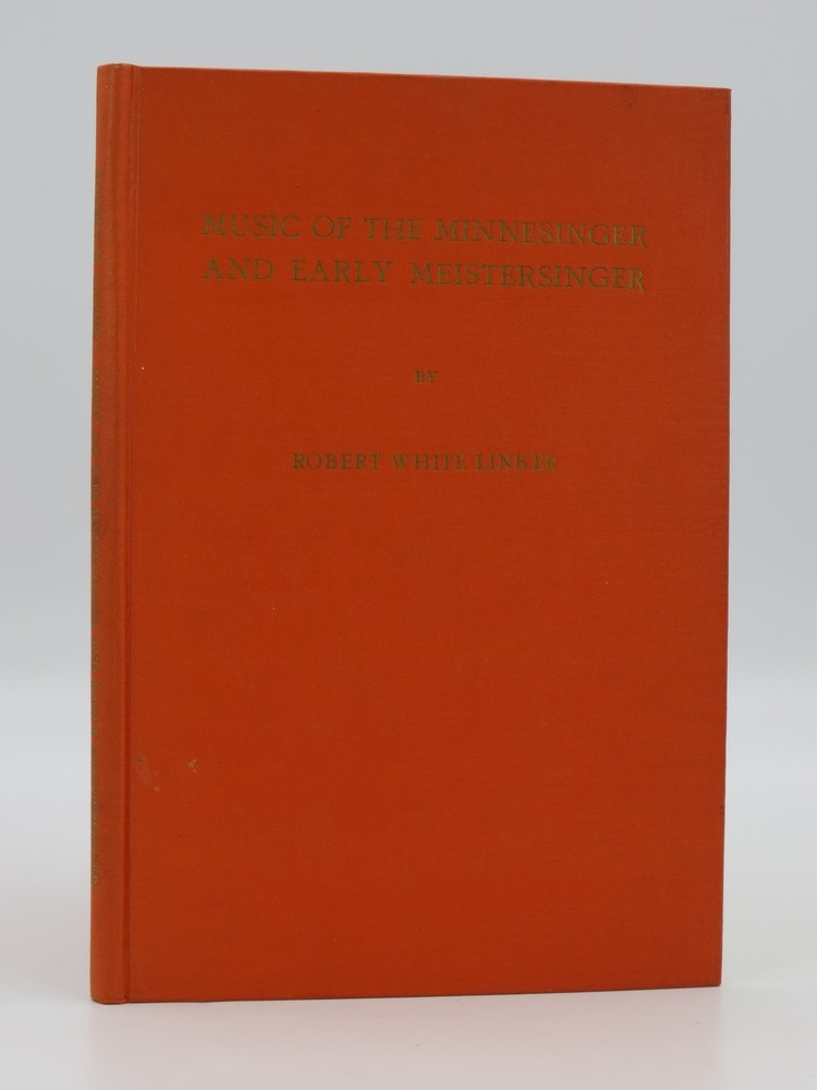 MUSIC OF THE MINNESINGER AND EARLY MEISTERSINGER A Bibliography