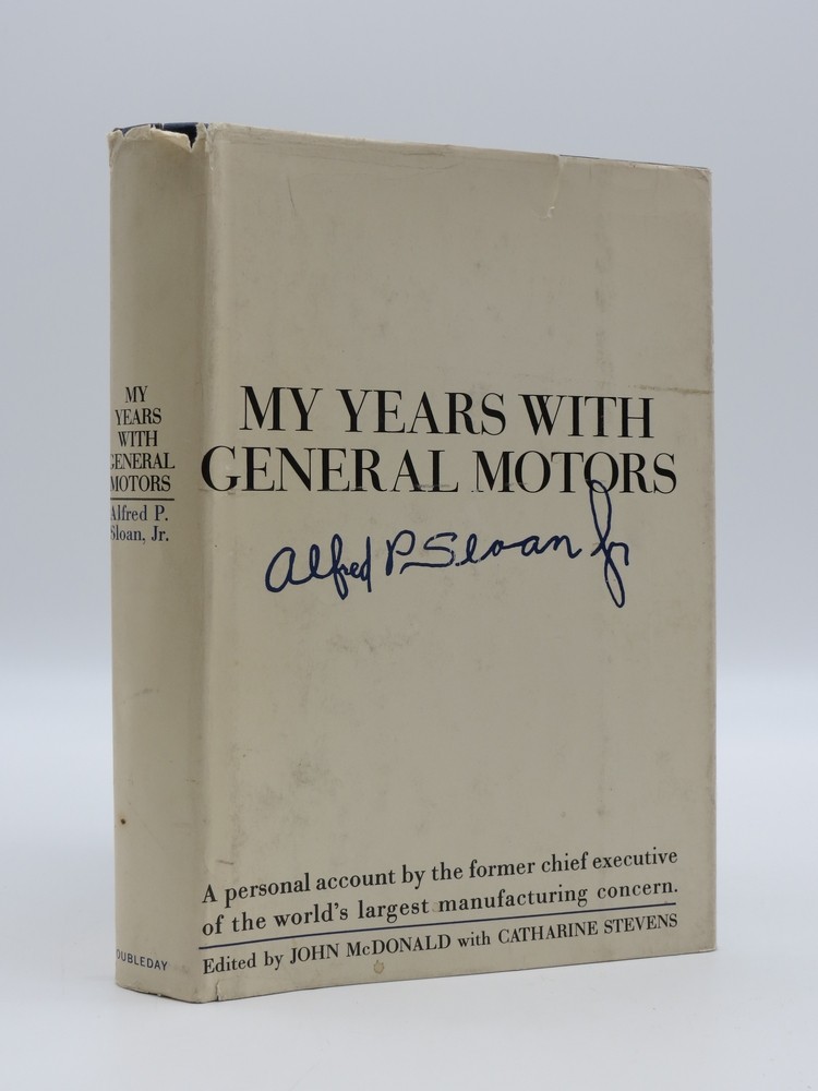 MY YEARS WITH GENERAL MOTORS (DJ Protected by a Brand New, Clear, Acid-Free Mylar Cover)