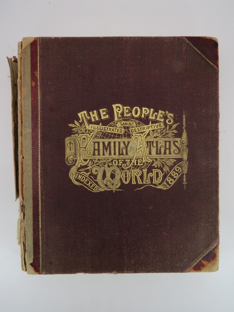 THE PEOPLE'S ILLUSTRATED DESCRIPTIVE FAMILY ATLAS OF THE WORLD